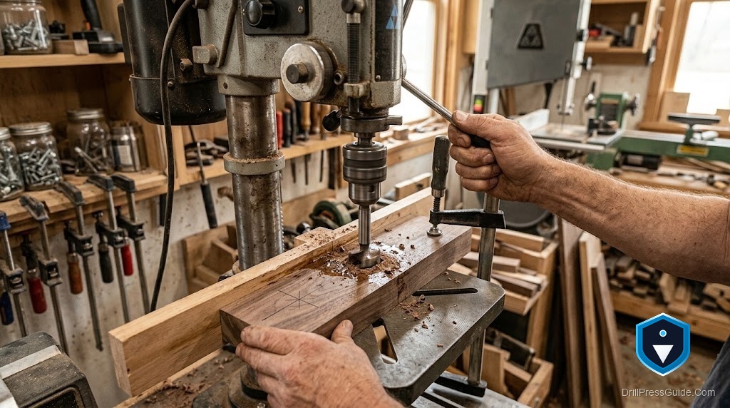 How to Use a Drill Press: A Clear, Shop-Ready Method